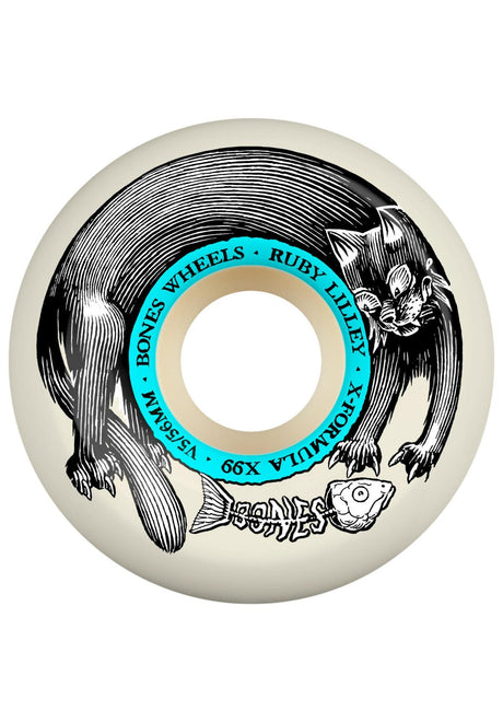 X-Formula 99A Ruby Lilley Black Cat V5 Sidecuts offwhite Vorderansicht
