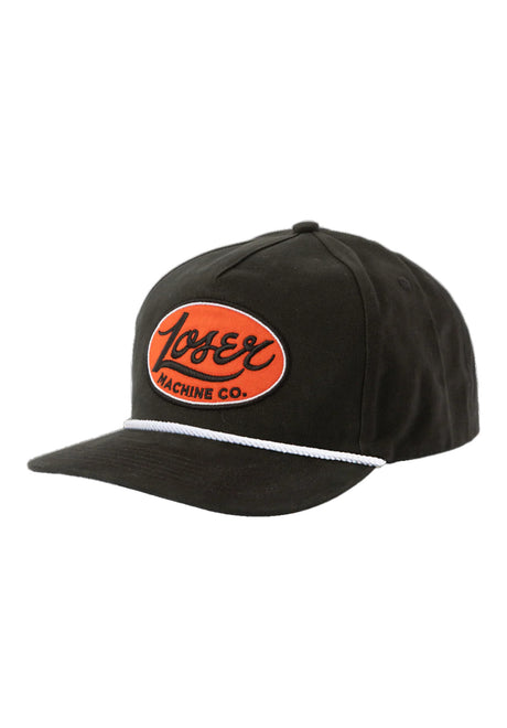 Loser-Machine General Snapback High Cap black – Vorderansicht