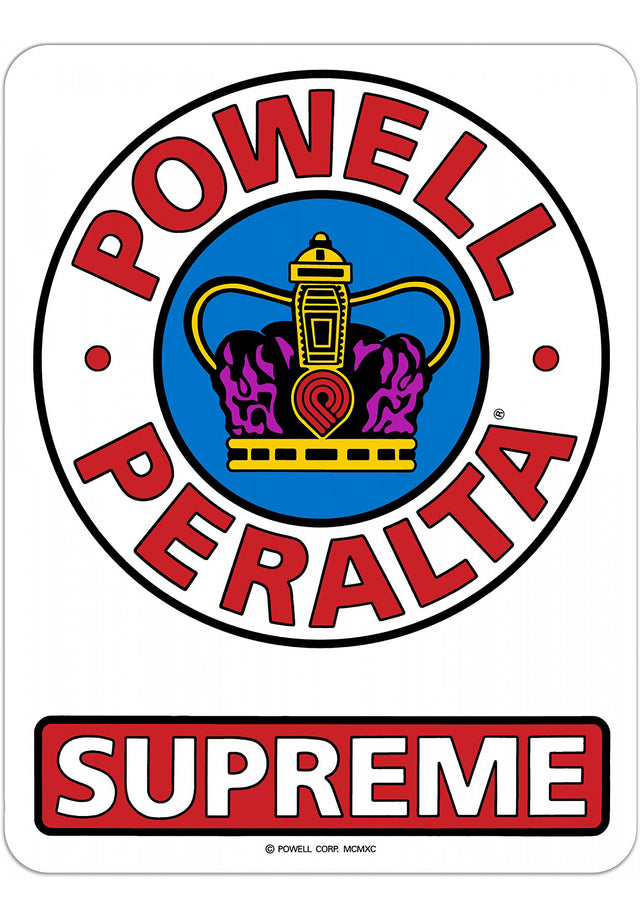 Supreme OG 3.5 Sticker clear Vorderansicht