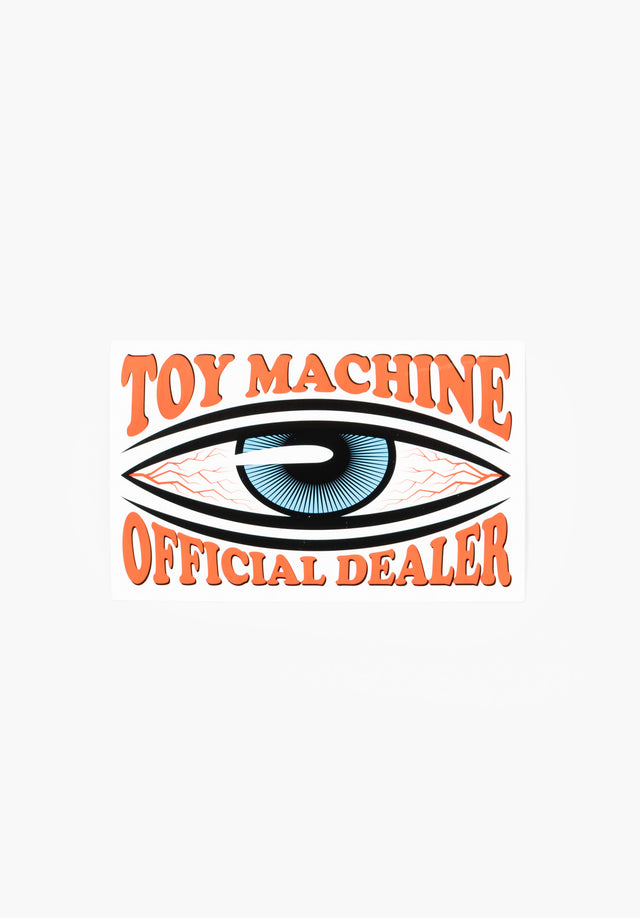 Official Dealer Sticker multicolored Vorderansicht