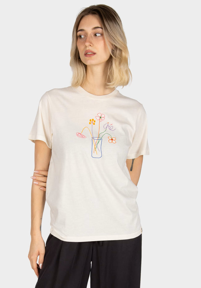 Stitch Flowers undyed Vorderansicht