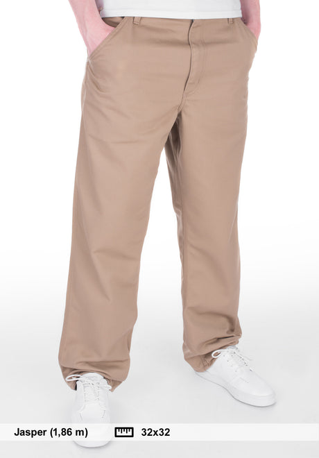 Simple Pant leatherrinsed Vorderansicht