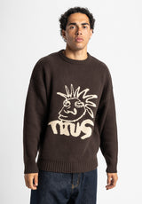 Carter darkbrown Vorderansicht