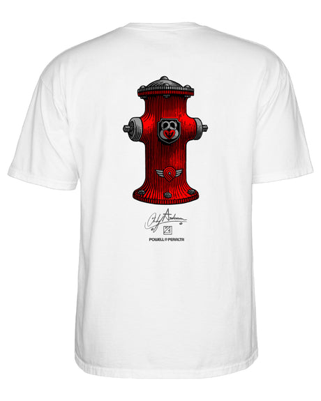 Andy Anderson Hydrant II white Vorderansicht