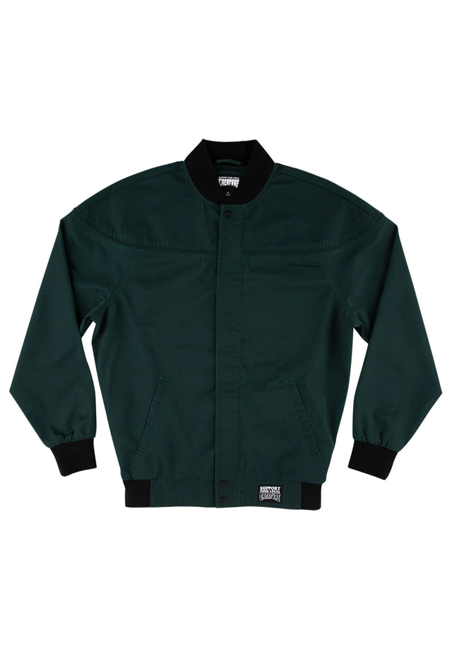Hesher Bomber hunter-green Vorderansicht