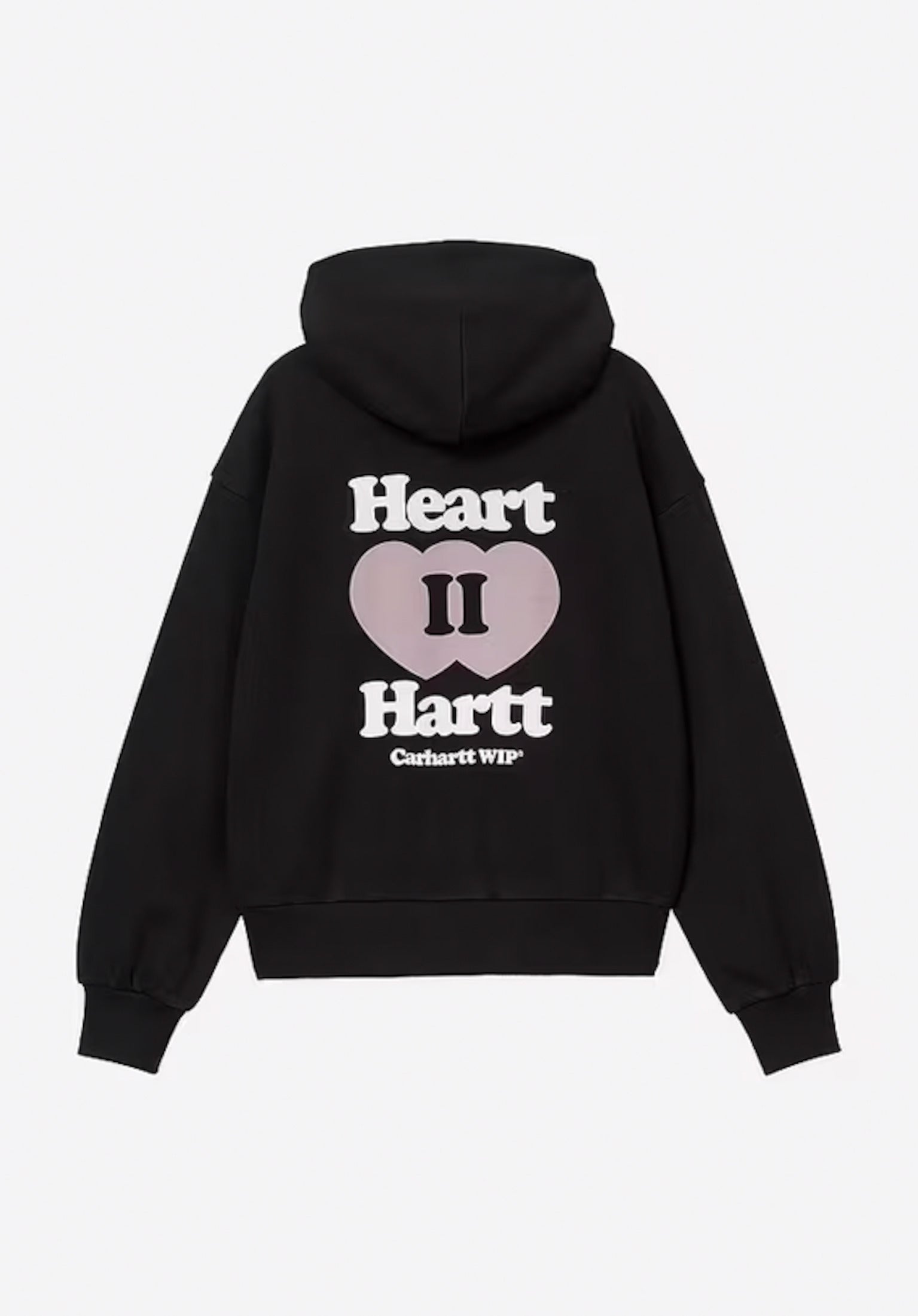 W Hooded Heart II Hartt Jacket Carhartt WIP Zip-Hoodie in black