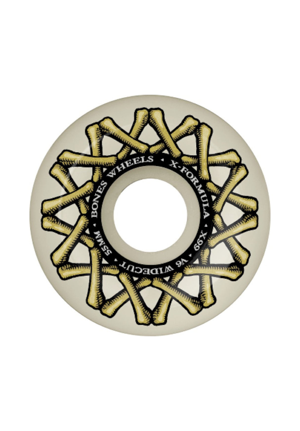 X-Formula 99A V6 Wide-Cut offwhite Vorderansicht