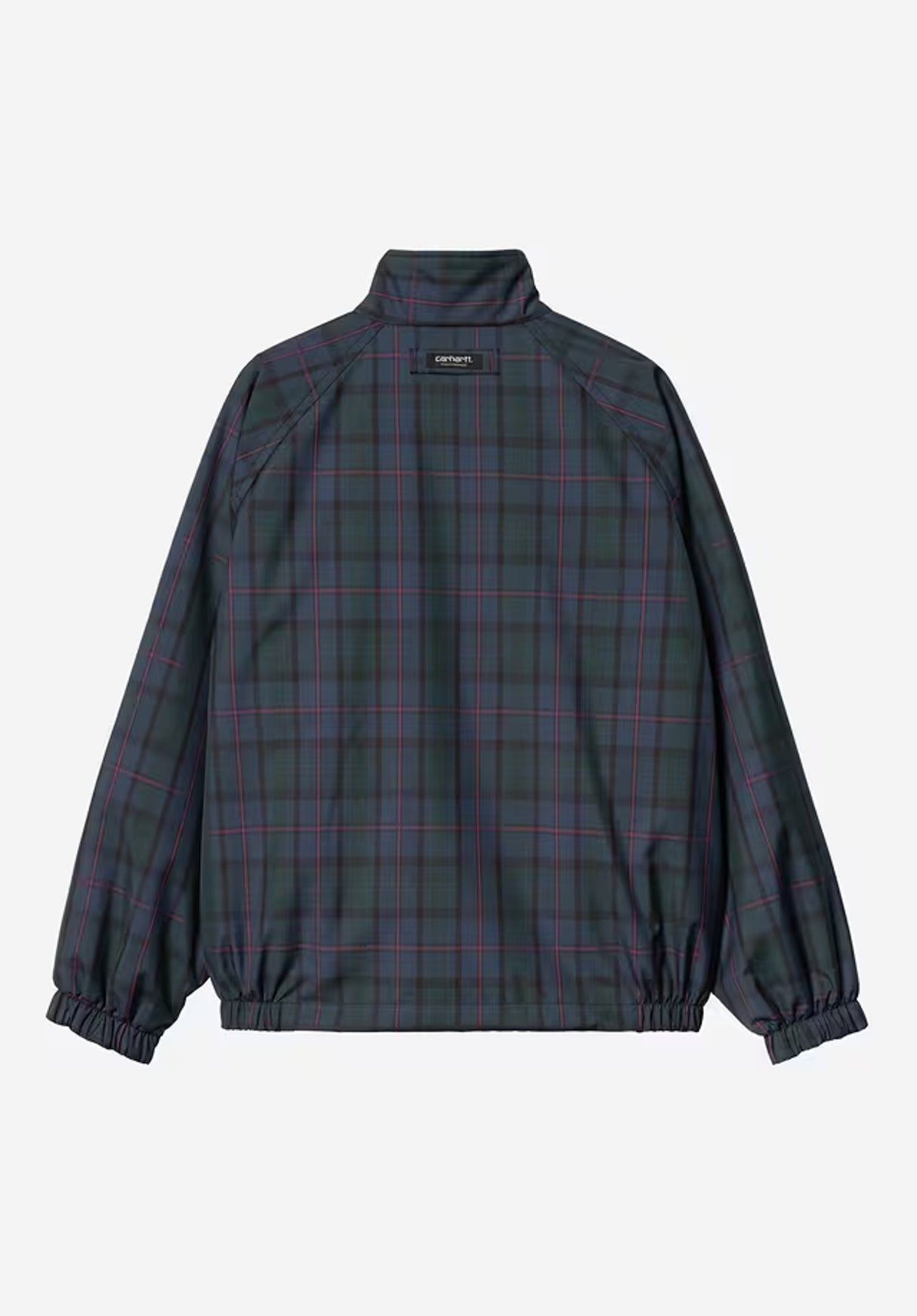 Reversible Planer planercheck-airforceblue-black Rueckenansicht