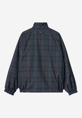 Reversible Planer planercheck-airforceblue-black Rueckenansicht