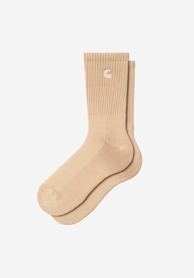 Hudson Socks dustyHbrownchalkwash Vorderansicht