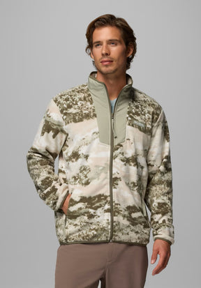 Sequoia Grove Printed Full Zip safari-fieldaze Vorderansicht