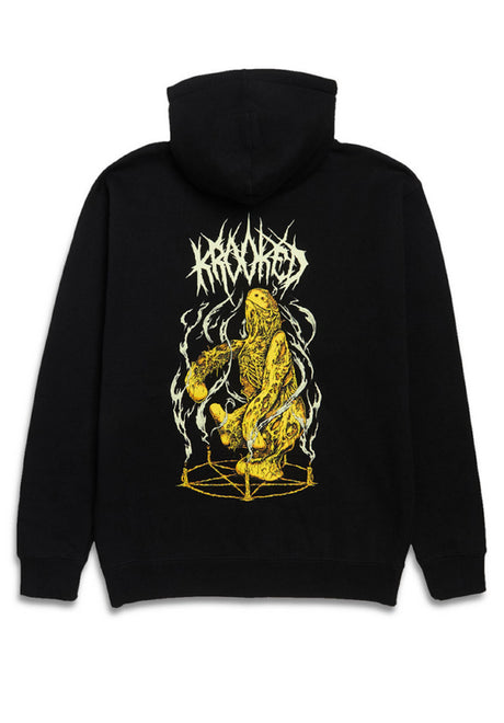Necroshmoo black-cream-yellow-orange Vorderansicht