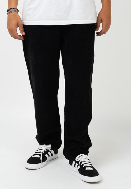 Homeboy X-tra Baggy Cord Chino- / Stoffhose black – Ansicht 1