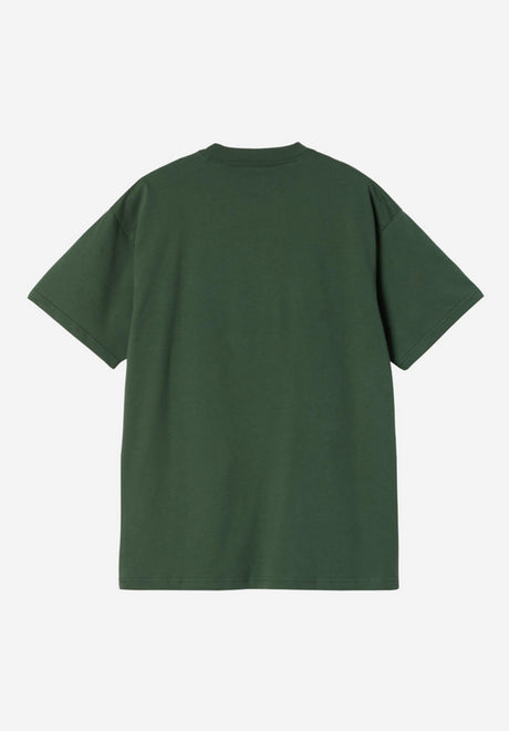 Carhartt WIP Unit T-Shirt sycamoretree – Rückenansicht