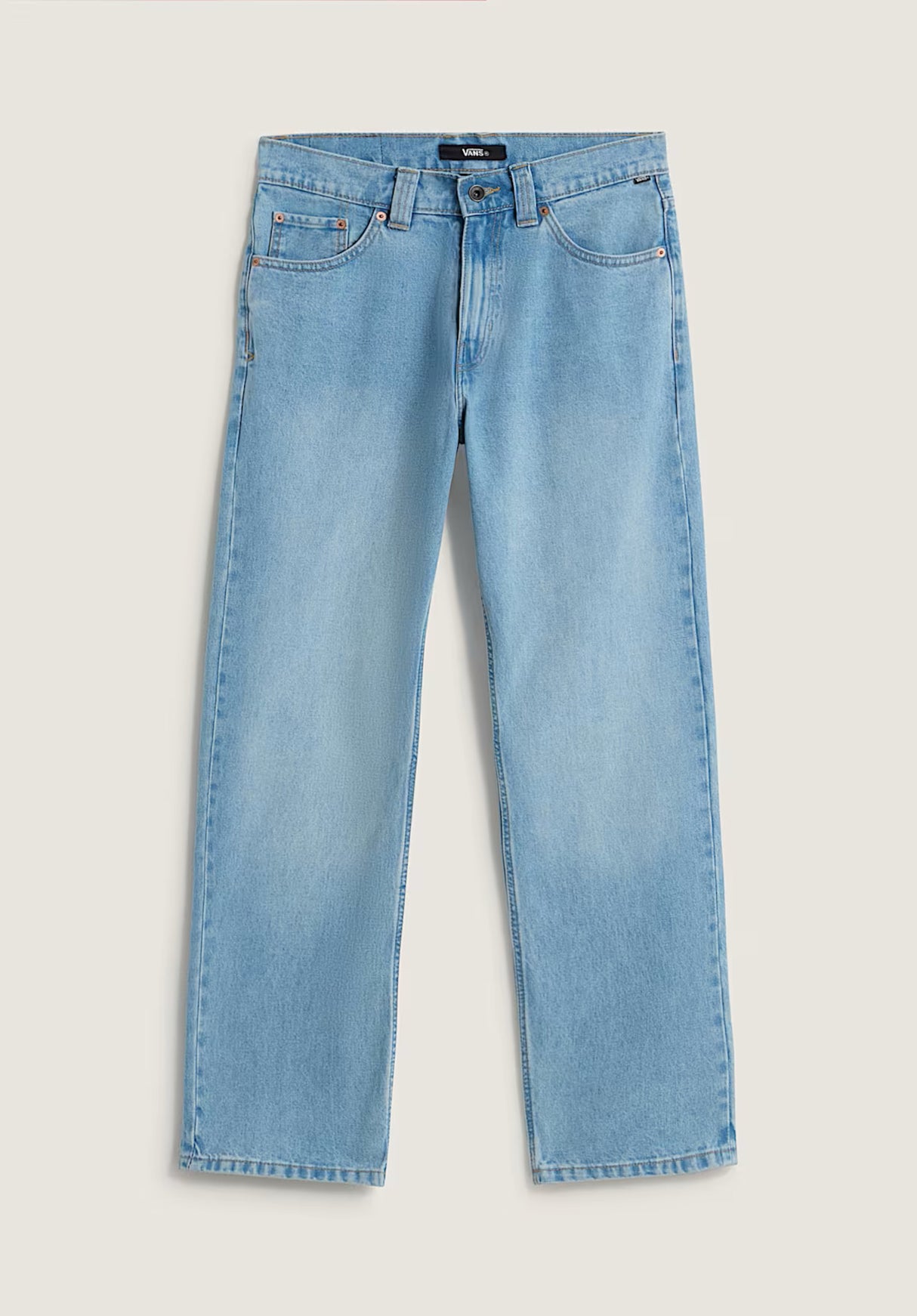 Check-5 Straight Denim lightstonewash Rueckenansicht