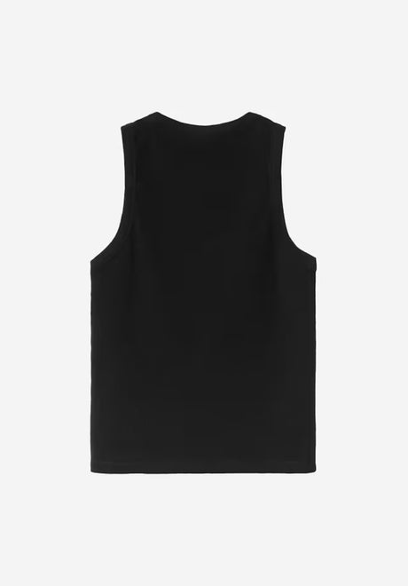 W' Philips A-Shirt black Rueckenansicht