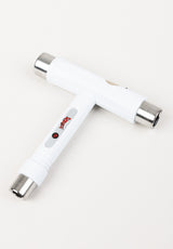 Classic T white Rueckenansicht