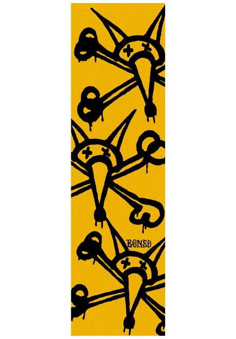 Bones Wheels Vato Rat 9" x 33" Griptape white – Vorderansicht