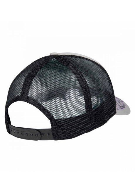 Out Of Time Tribal Meshback stonegrey-black Rueckenansicht