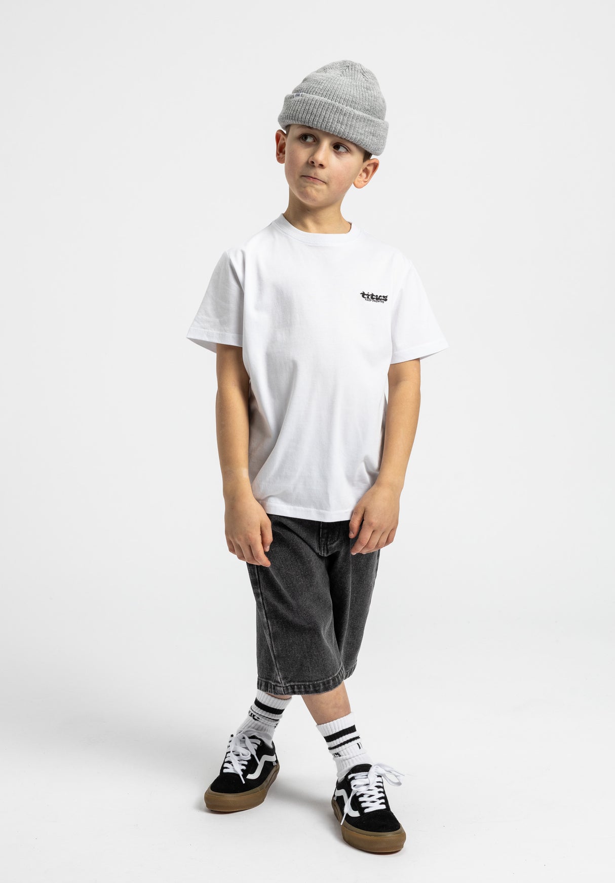 Angry Flower Kids white Seitenansicht