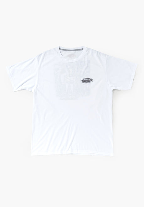 Flower Guy white Rueckenansicht