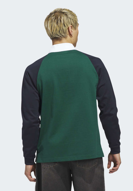 Tyshawn Rugby green-navy Rueckenansicht