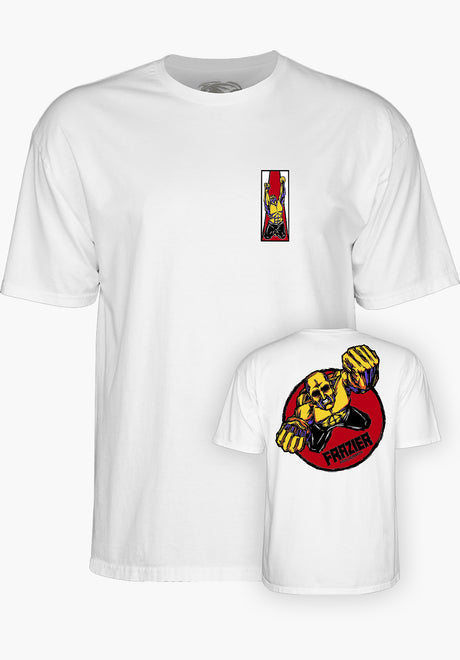 Mike Frazier Yellow Man white Vorderansicht