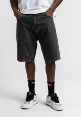 Boogy Short greydenim Vorderansicht