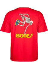 Skateboard Skeleton Kids red Closeup1