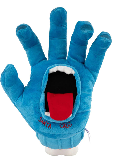 Santa-Cruz Screaming Hand Plushie diverser Artikel blue – Vorderansicht
