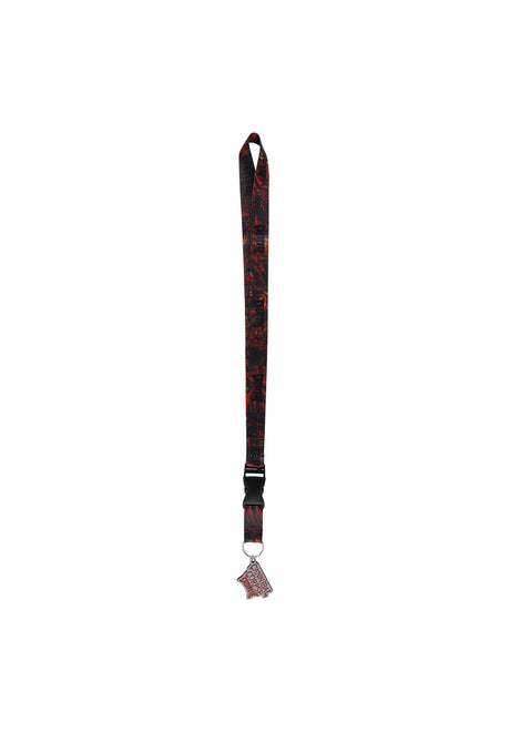 x Cannibal Corpse Key Chain Lanyard red-black Rueckenansicht