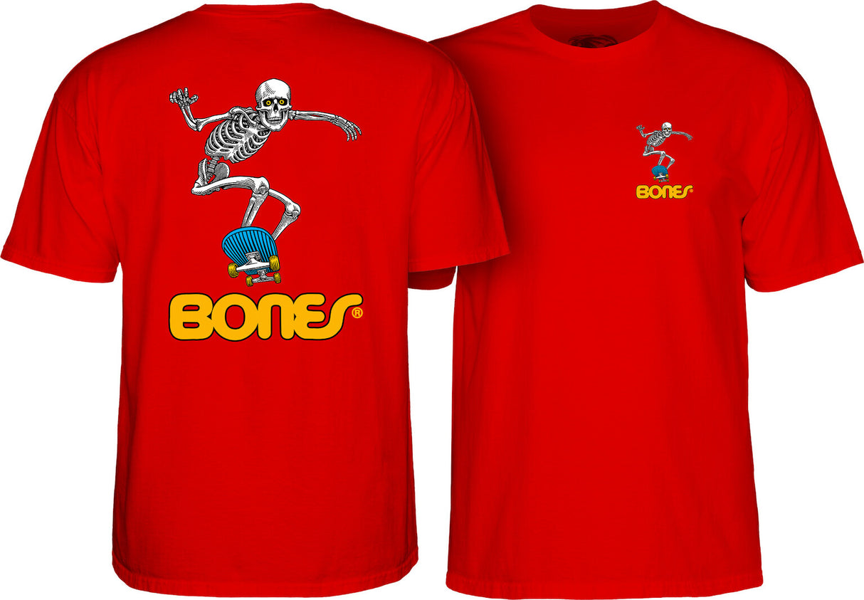 Skateboard Skeleton II red Vorderansicht