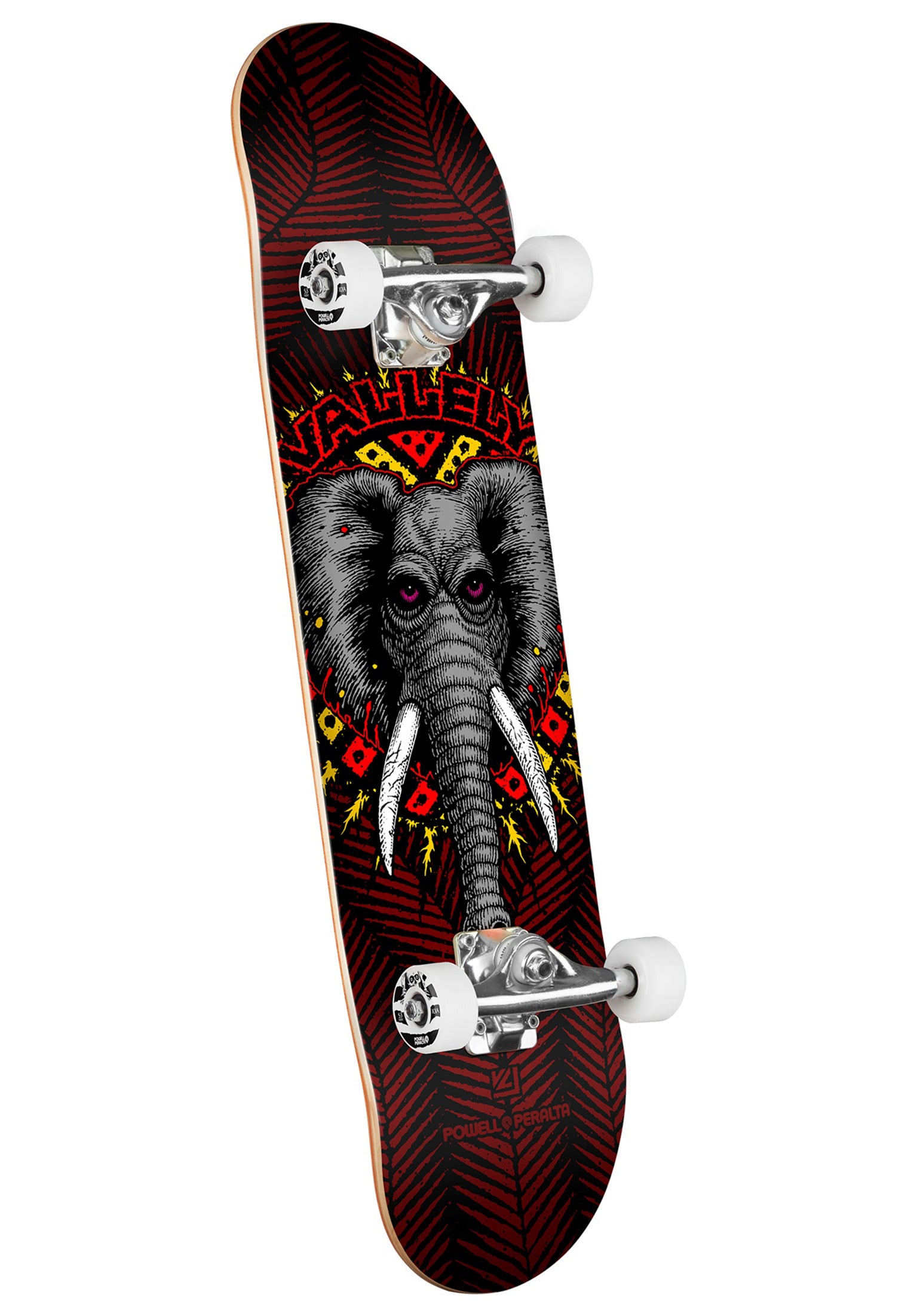 Vallely Elephant Powell-Peralta Komplettboard in black-burgundy