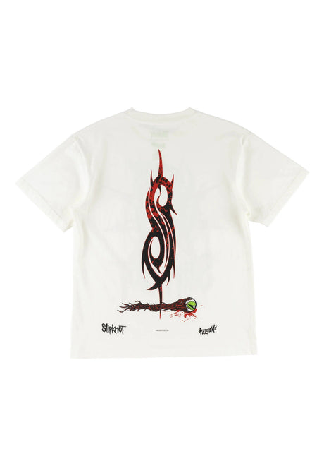 x Slipknot Spit It Out Boxy Garment-Dyed white Rueckenansicht
