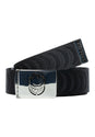 Bighead Cut Out Jacquard Swirl black Vorderansicht