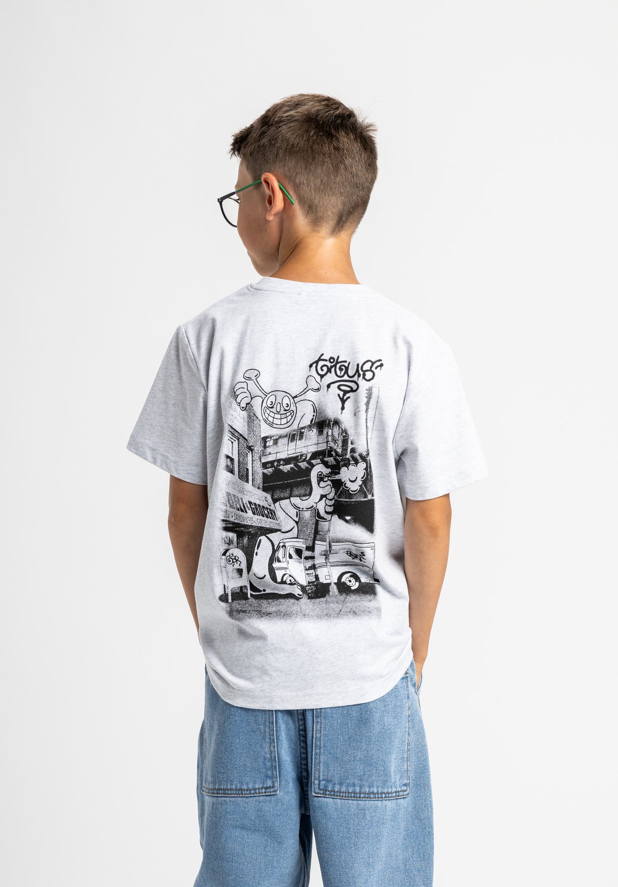 Streets Kids lightheathergrey Vorderansicht