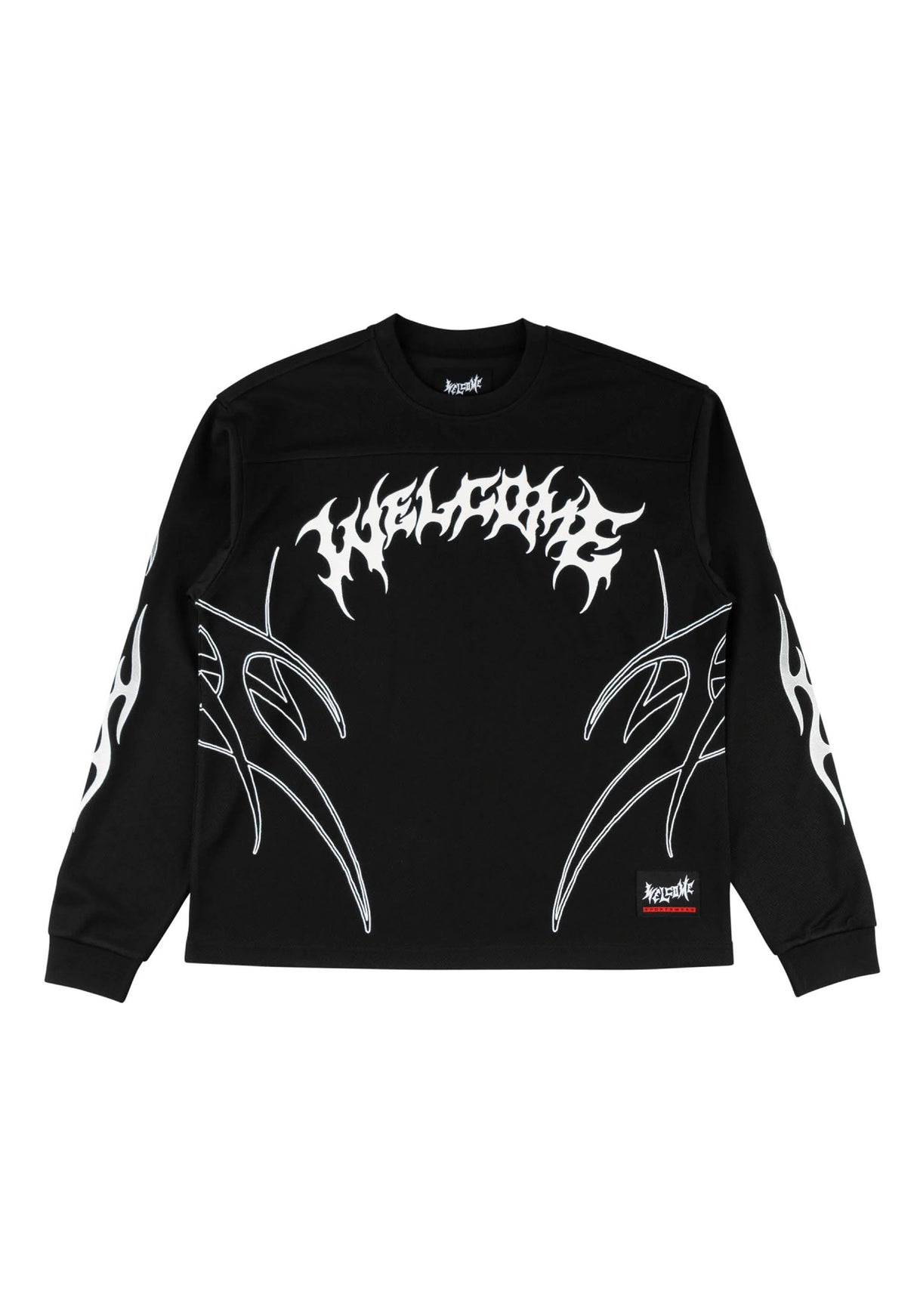 Scrub Mesh Racing Jersey black Vorderansicht