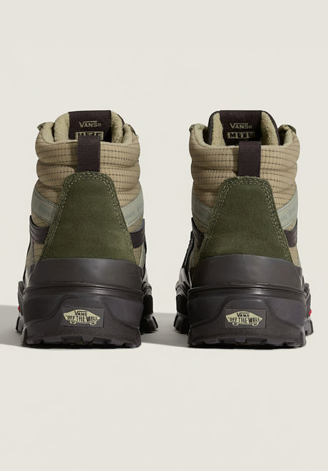 MTE Sk8-Hi Gore-Tex Insulated darkgreen-darkbrown Closeup2