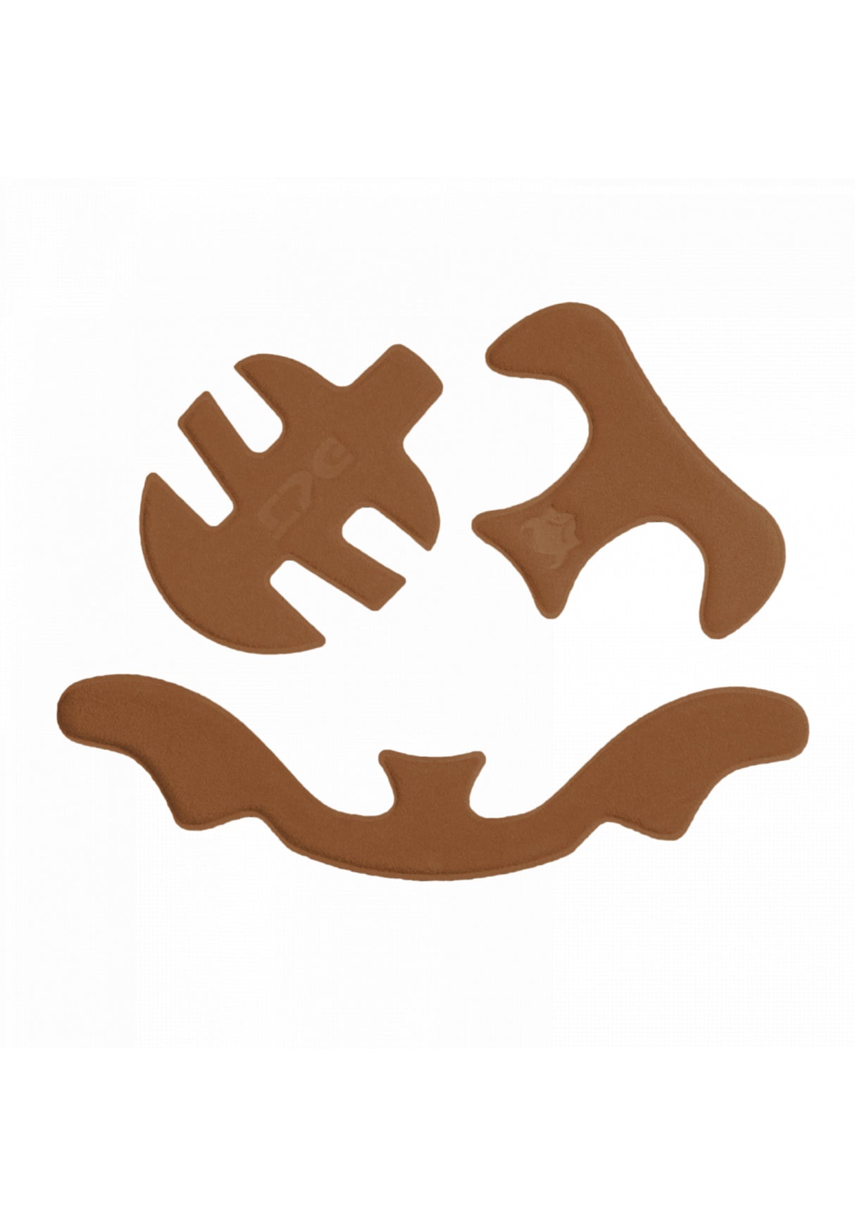 Adult Helmet Pad Kit HS Asian Fit orange Vorderansicht