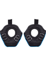 Adult Street Sound Ear Pads black-cyan Rueckenansicht