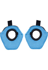Adult Street Sound Ear Pads black-cyan Vorderansicht