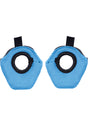 Adult Street Sound Ear Pads black-cyan Vorderansicht