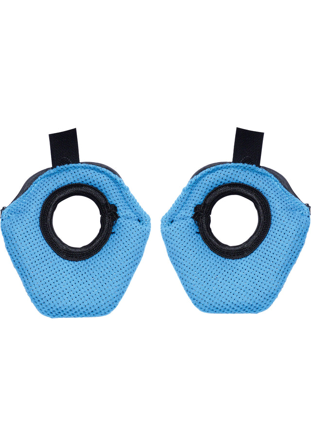 Adult Street Sound Ear Pads black-cyan Vorderansicht