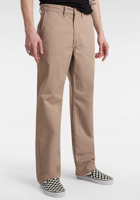 Authentic Chino Relaxed Pant deserttaupe Vorderansicht