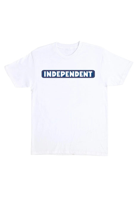 Bar Logo heavyweight white-navy Vorderansicht