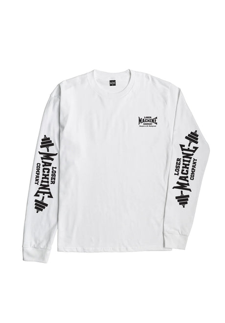 Barbell white Vorderansicht