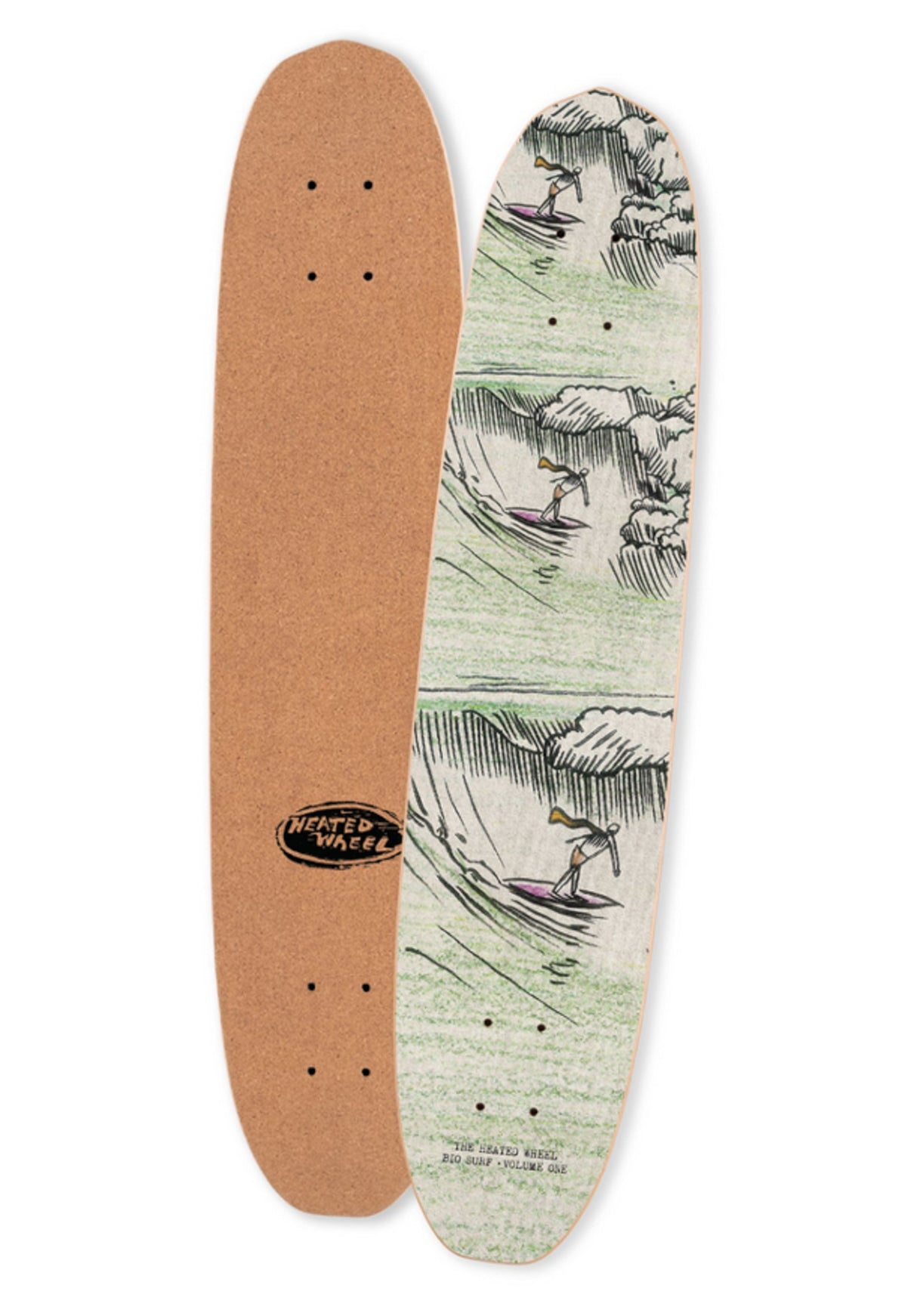 Bio Surf Cork Top Polarizer multicolored Vorderansicht