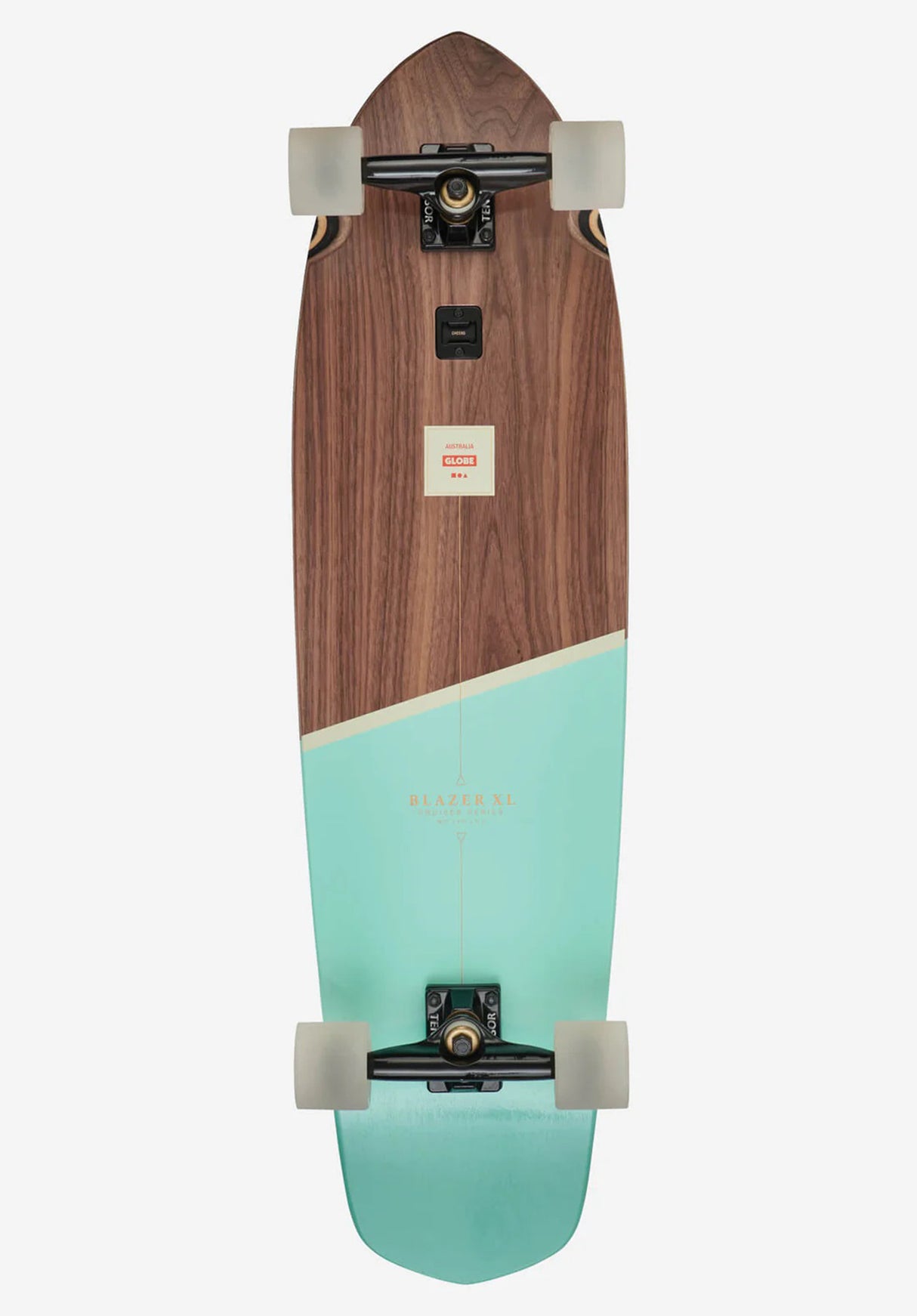 Blazer XL 36" walnut-aruba-blue Vorderansicht