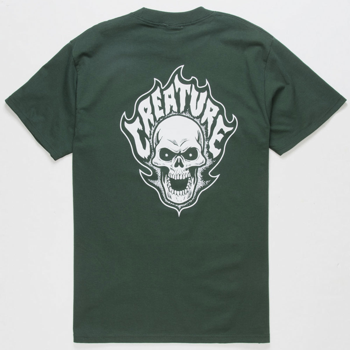 Bonehead Flame Creature T-Shirt in forest für Herren – TITUS