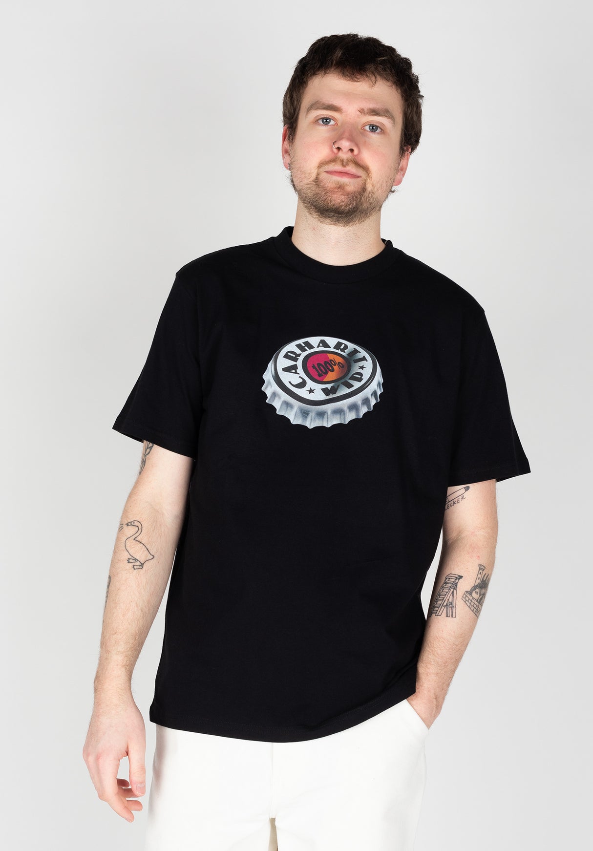 Bottle Cap black Vorderansicht